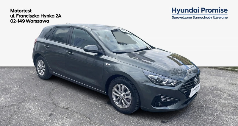 Hyundai I30 cena 69900 przebieg: 19800, rok produkcji 2022 z Opalenica małe 154